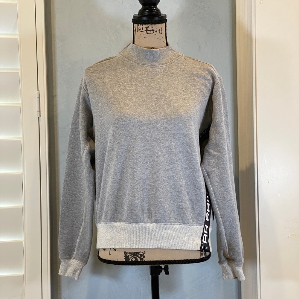 Raw Women’s Gray Boyfriend Fit Sweatshirt - XS